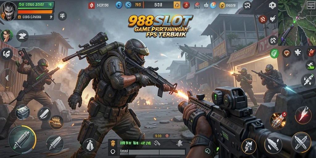 Tampilan gameplay 988SLOT yang seru dan mendebarkan.