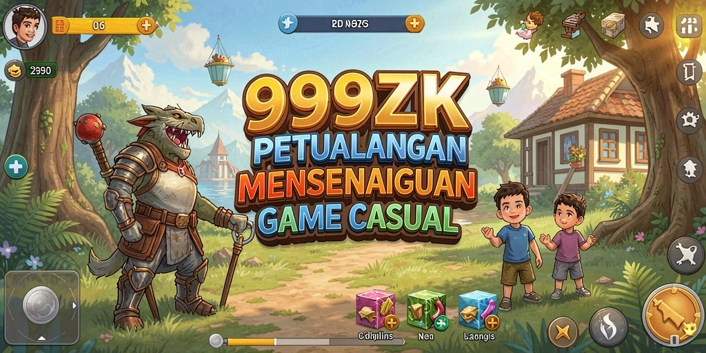 Gameplay seru 999ZK dengan level yang menantang.