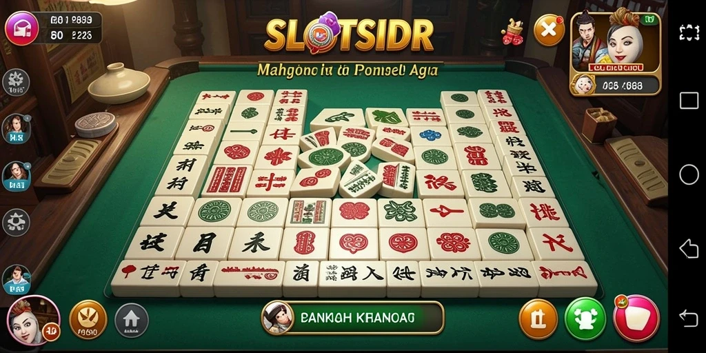 Gameplay seru dan menantang dari SLOTSIDR Mahjong.