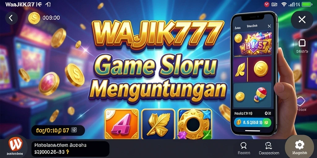 Tampilan gameplay seru dalam WAJIK777 yang menarik perhatian.